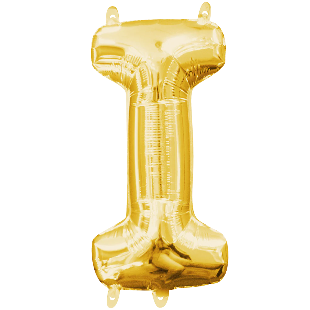 34" Gold Letter - I
