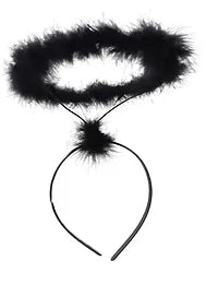 Marabou Angel Halo - Black
