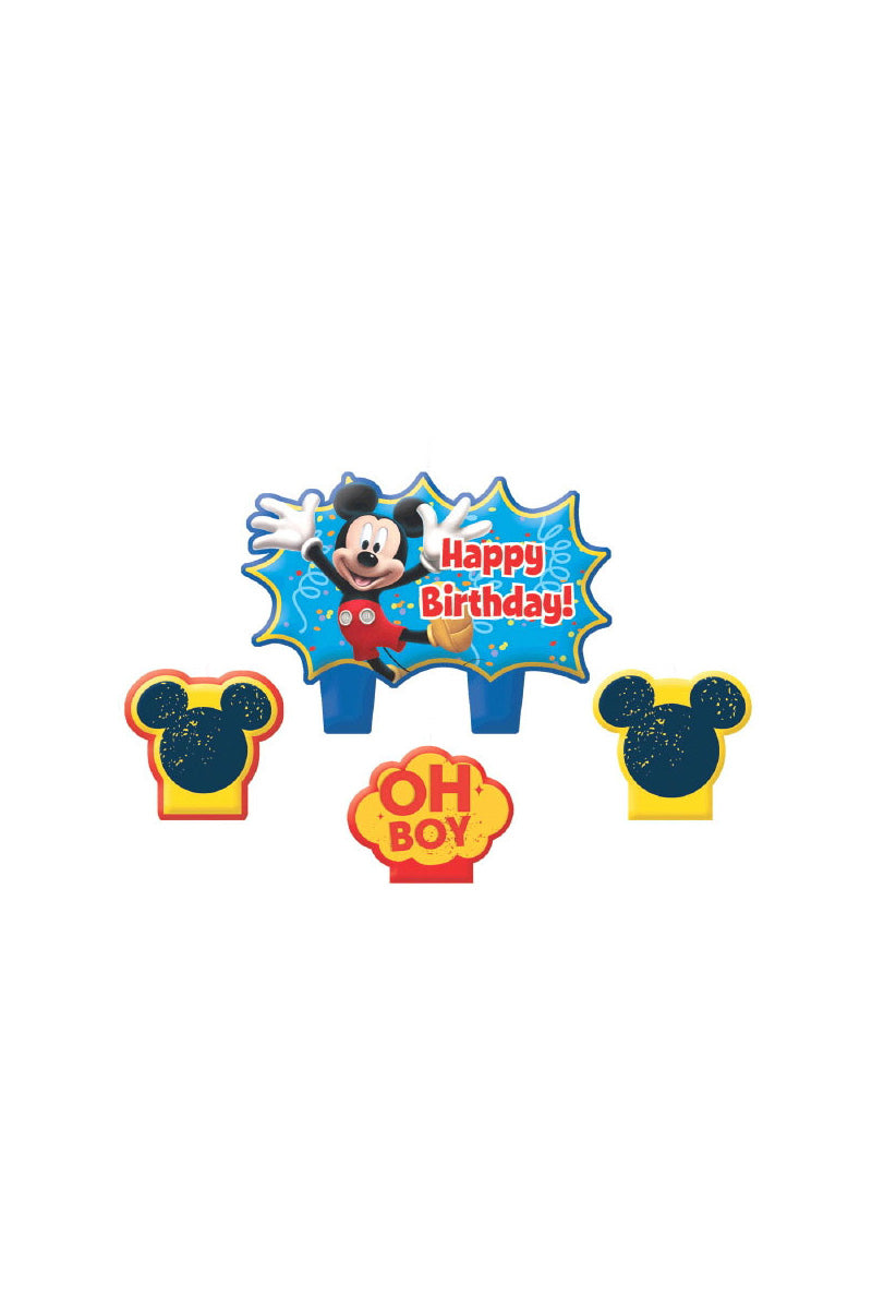 Candle - Mickey Mouse 4ct