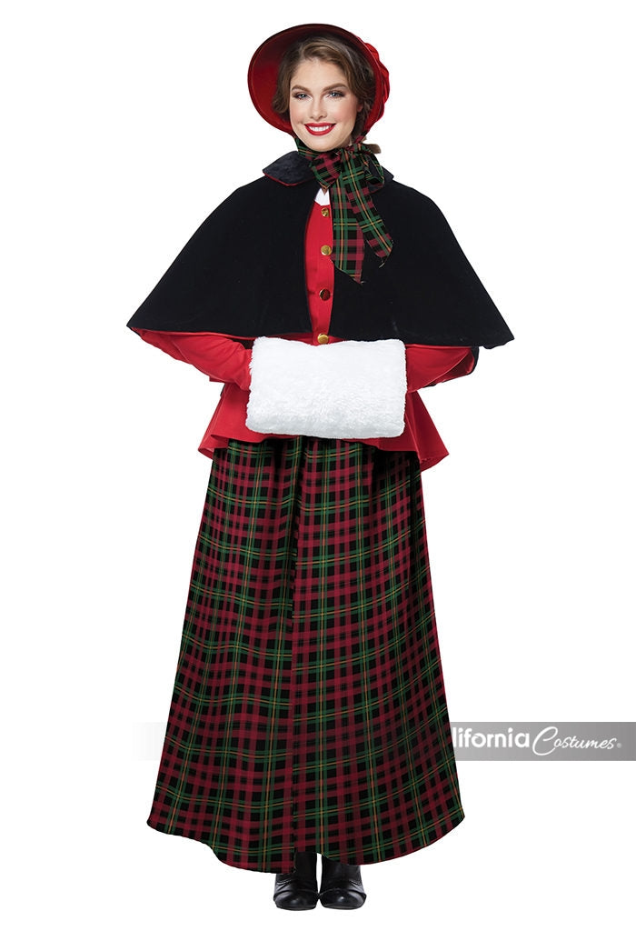 Holiday Caroler Woman