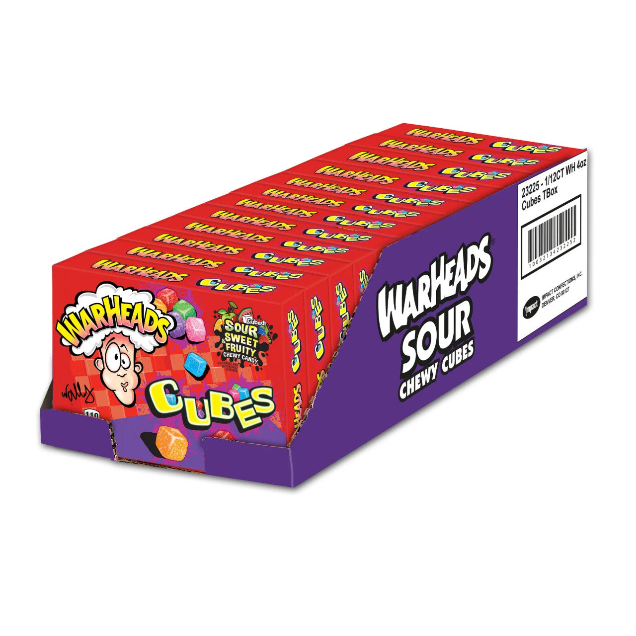 Warheads Sour Chewy Cubes