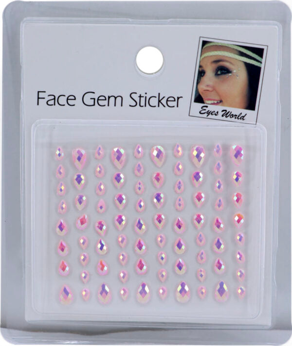 Face Gems - Pink