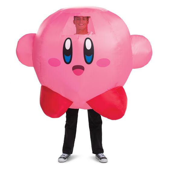 Inflatable Kirby Costume - Adult One Size