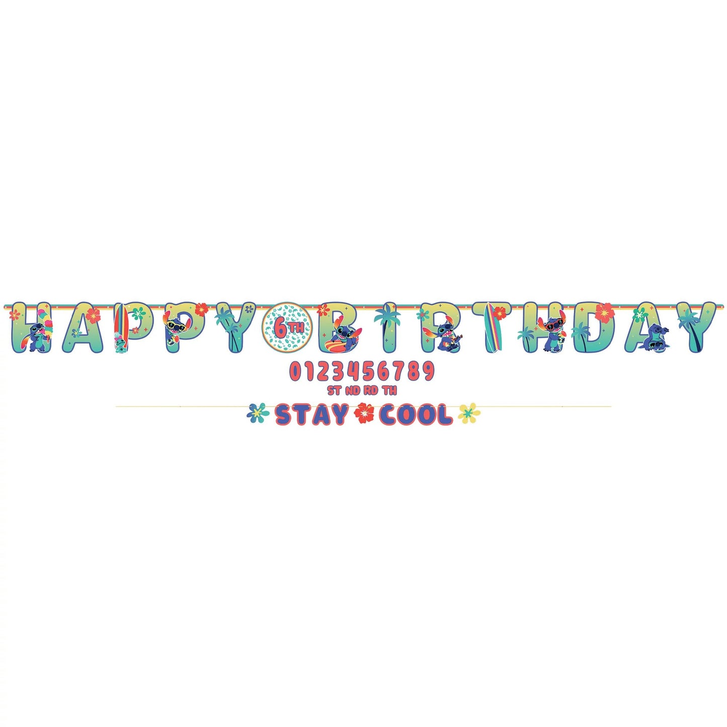 Stitch - Jumbo Letter Banner Kit