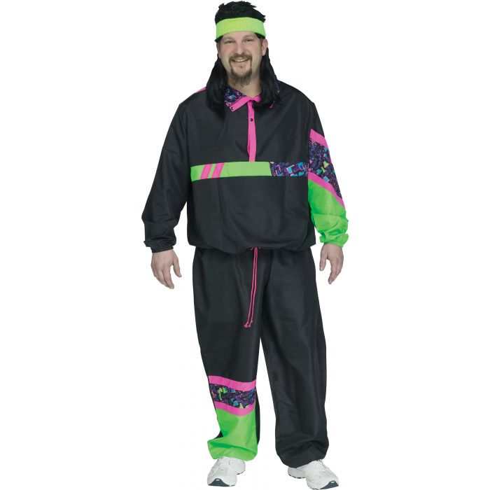 Adult Costume - 80's Track Suit