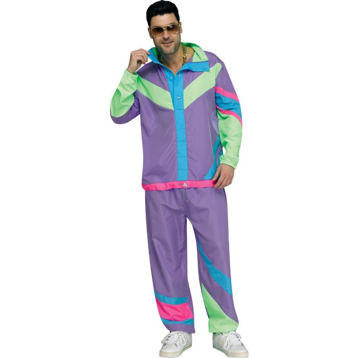 Adult Costume - Hip 80's Tracksuit