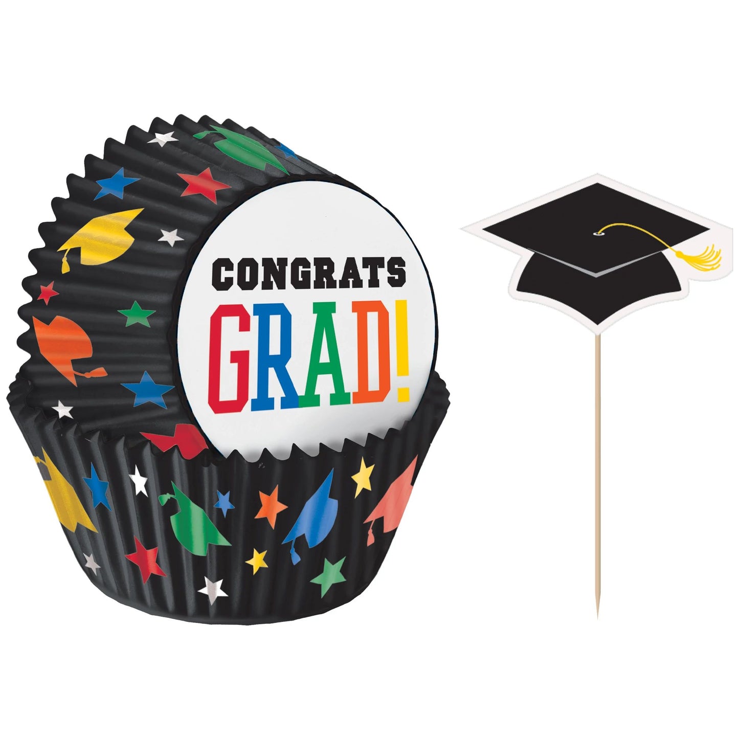 Grad Multi Baking Cups And Picks