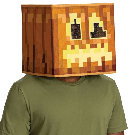 Jack' O' Lantern Block Head - Minecraft