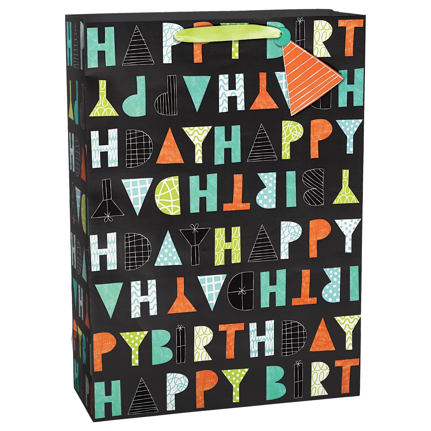 XL Gift Bag - Letter Birthday