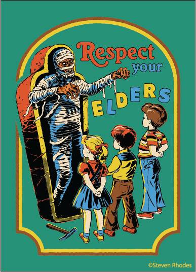 Magnet - Respect Your Elders