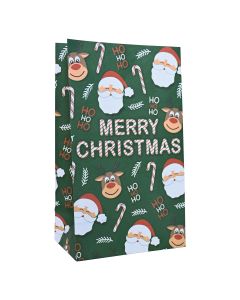 Christmas Paper Treat Bags w/Stickers