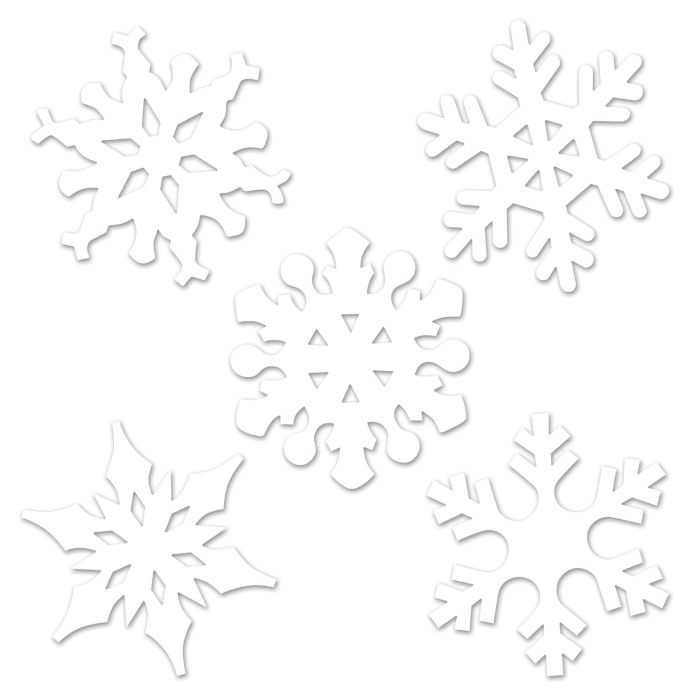 Mini Snowflake Cutouts