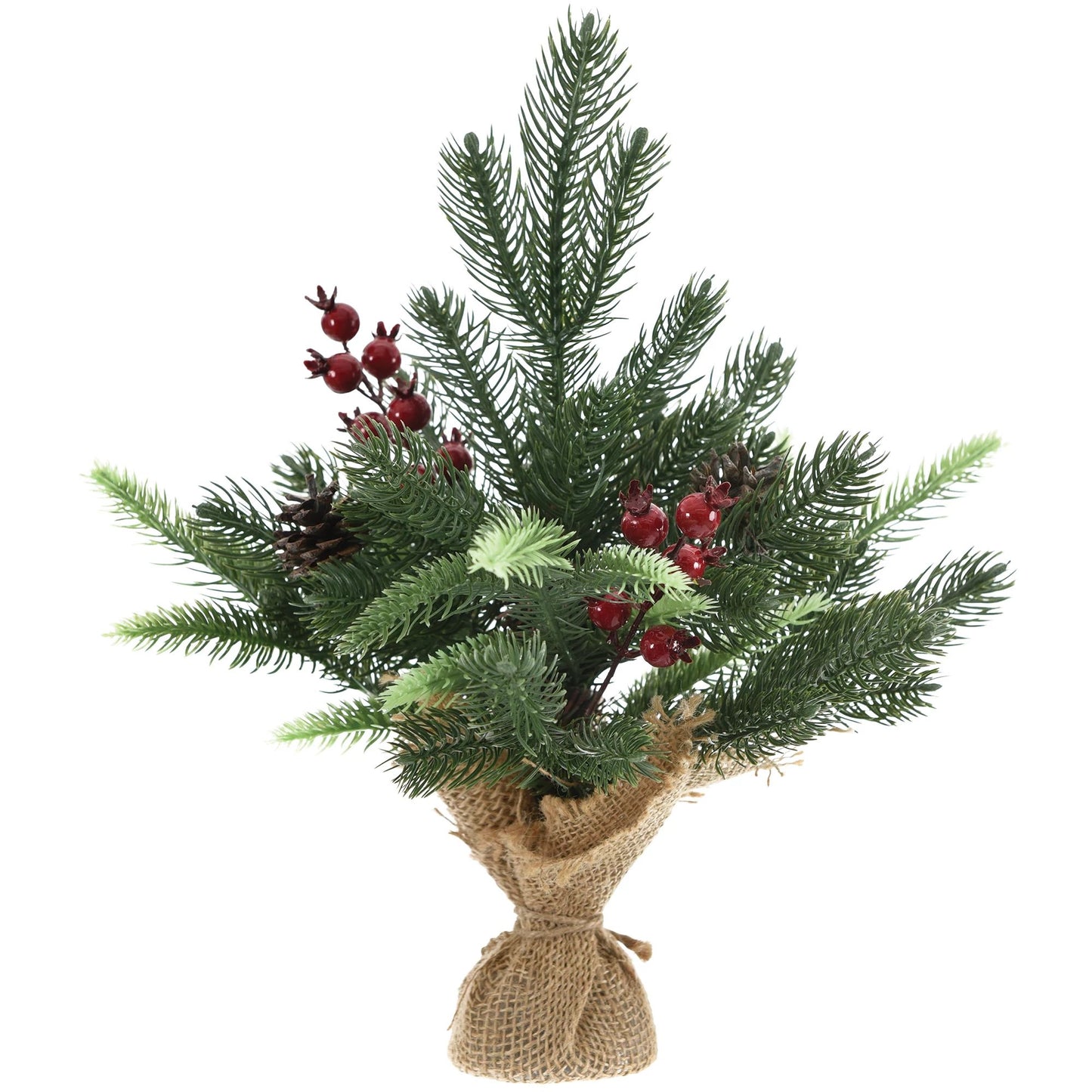 Faux Pine Table Decor - 14"