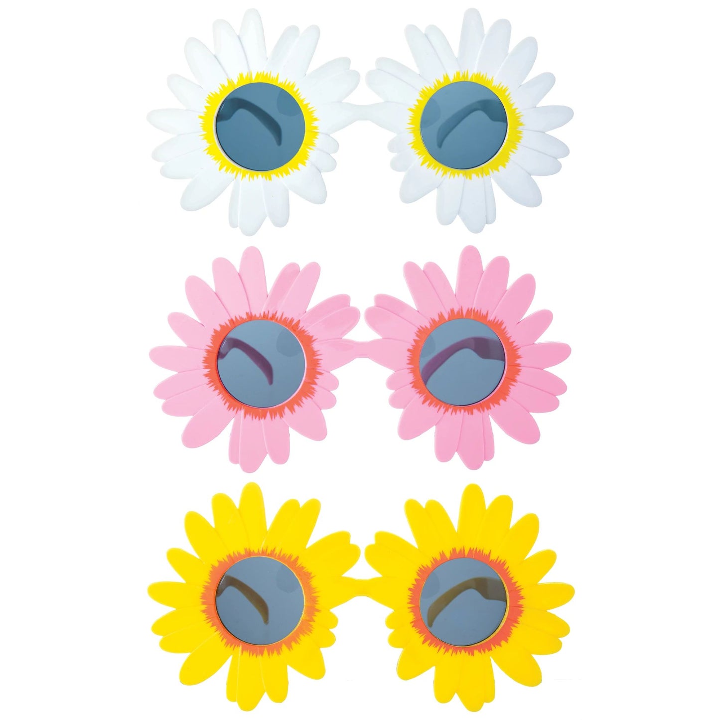 Throwback Summer Daisy Sunglasses - Multipack 6ct