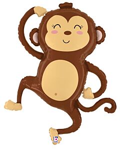 41" Supershape Mylar - Jungle Monkey