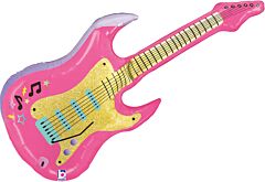39" Supershape Mylar - Pink Electric Guitar