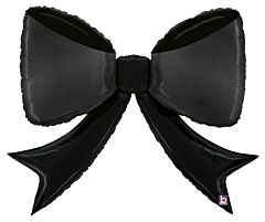 41" Mylar - Black Bow