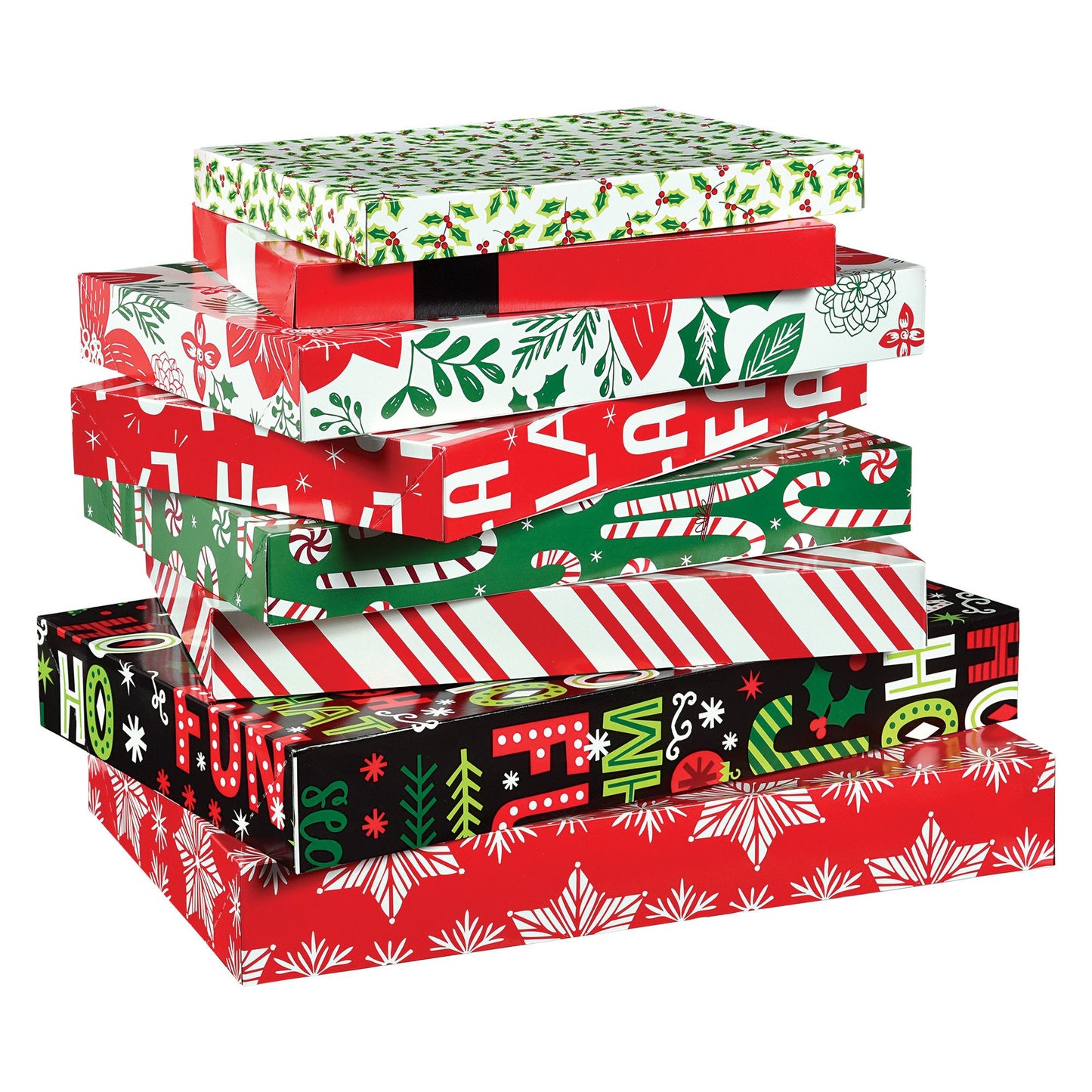 Printed Gift Boxes - Christmas Fun 8ct.