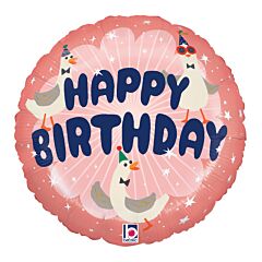 18" Mylar- Silly Goose Birthday Party