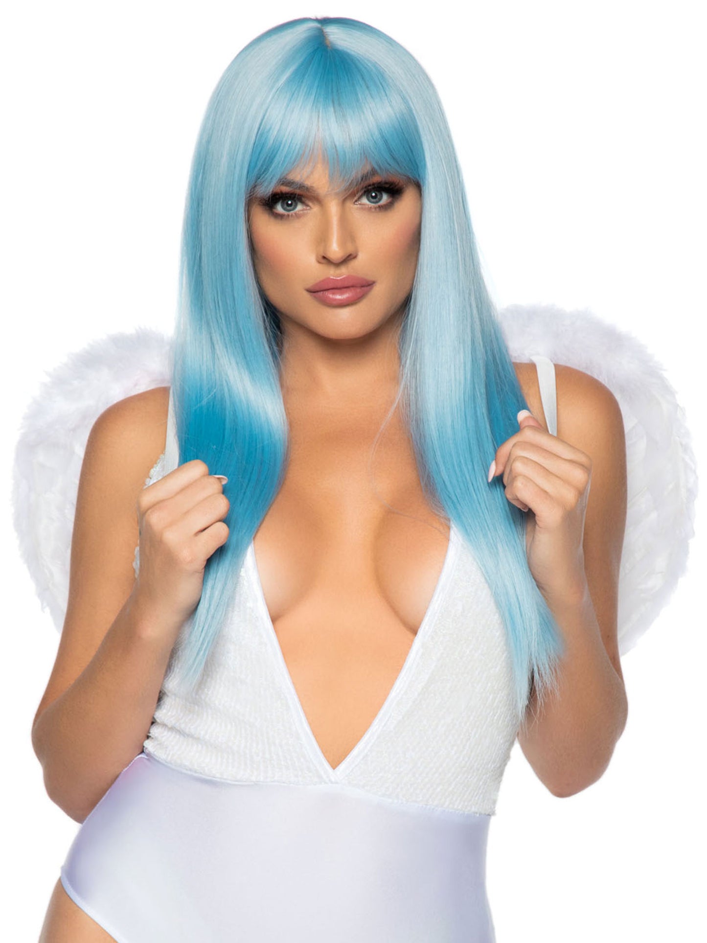 Marabou Trimmed Angel Wings