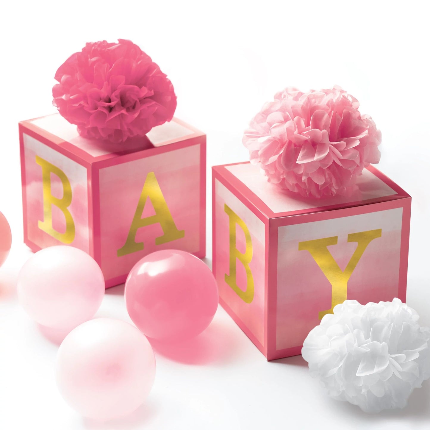 Baby Shower - Girl Table Decorating Kit