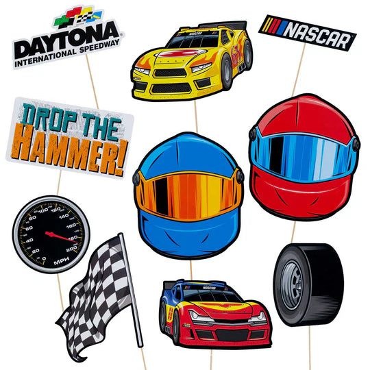 NASCAR - Photo Booth Props 10ct