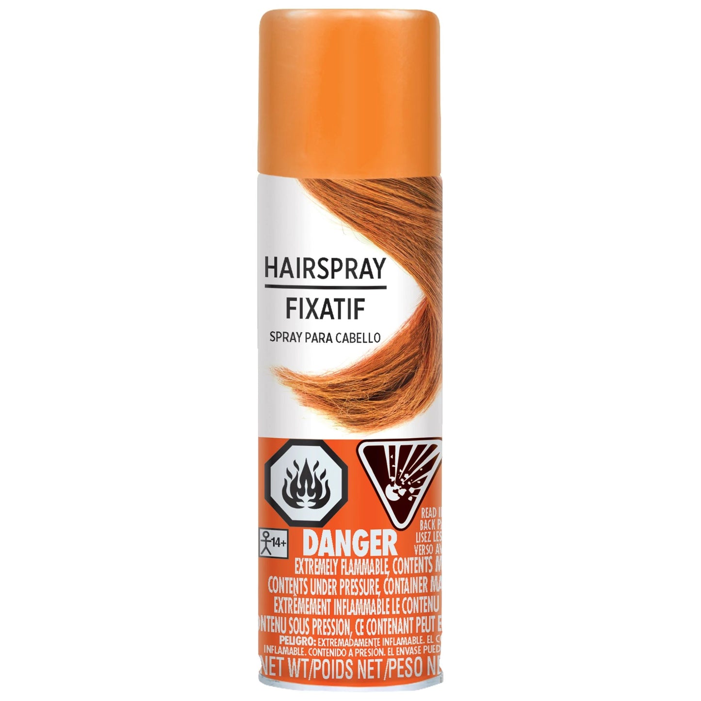 Color Hair Spray - Orange