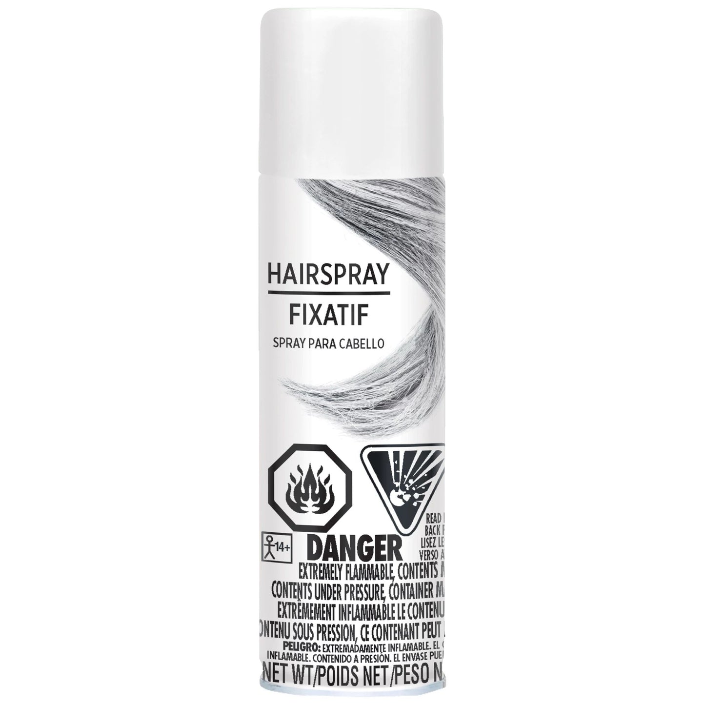 Color Hair Spray - White