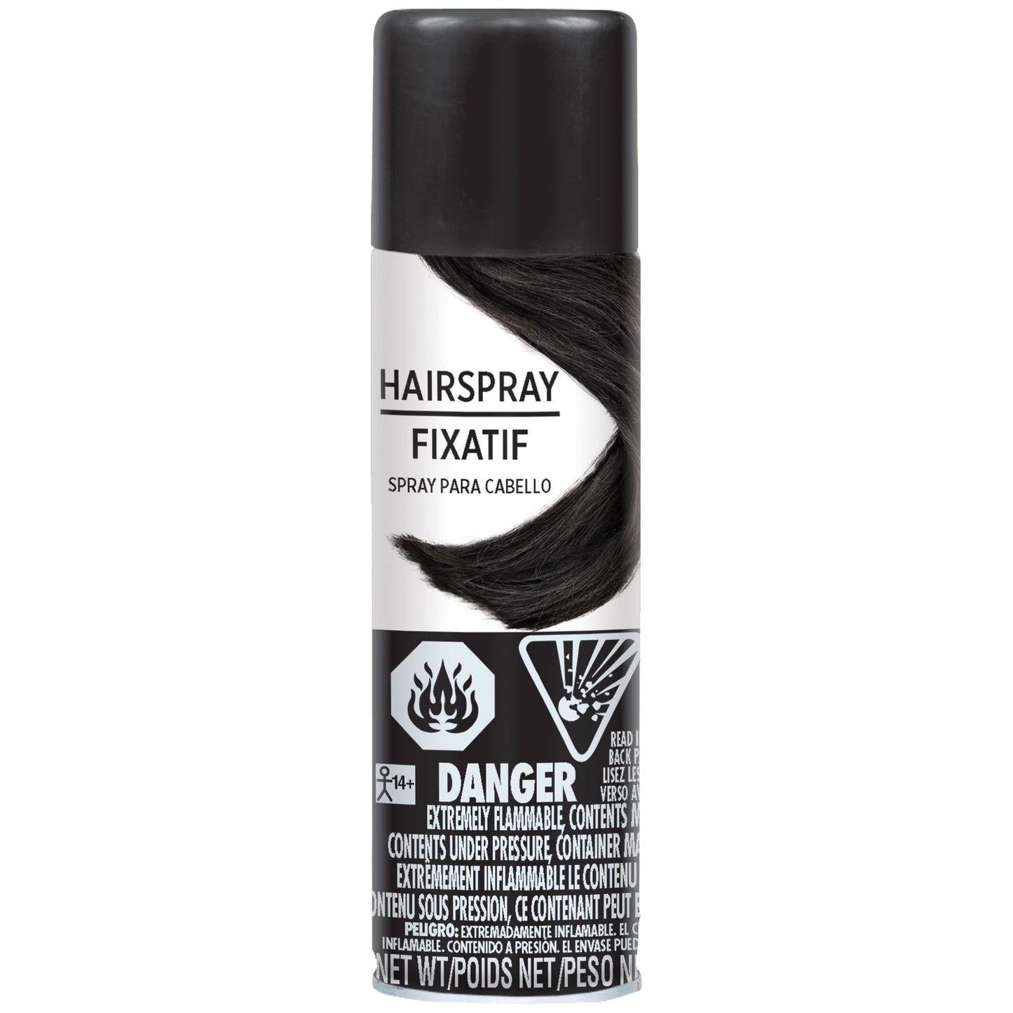 Color Hair Spray - Black