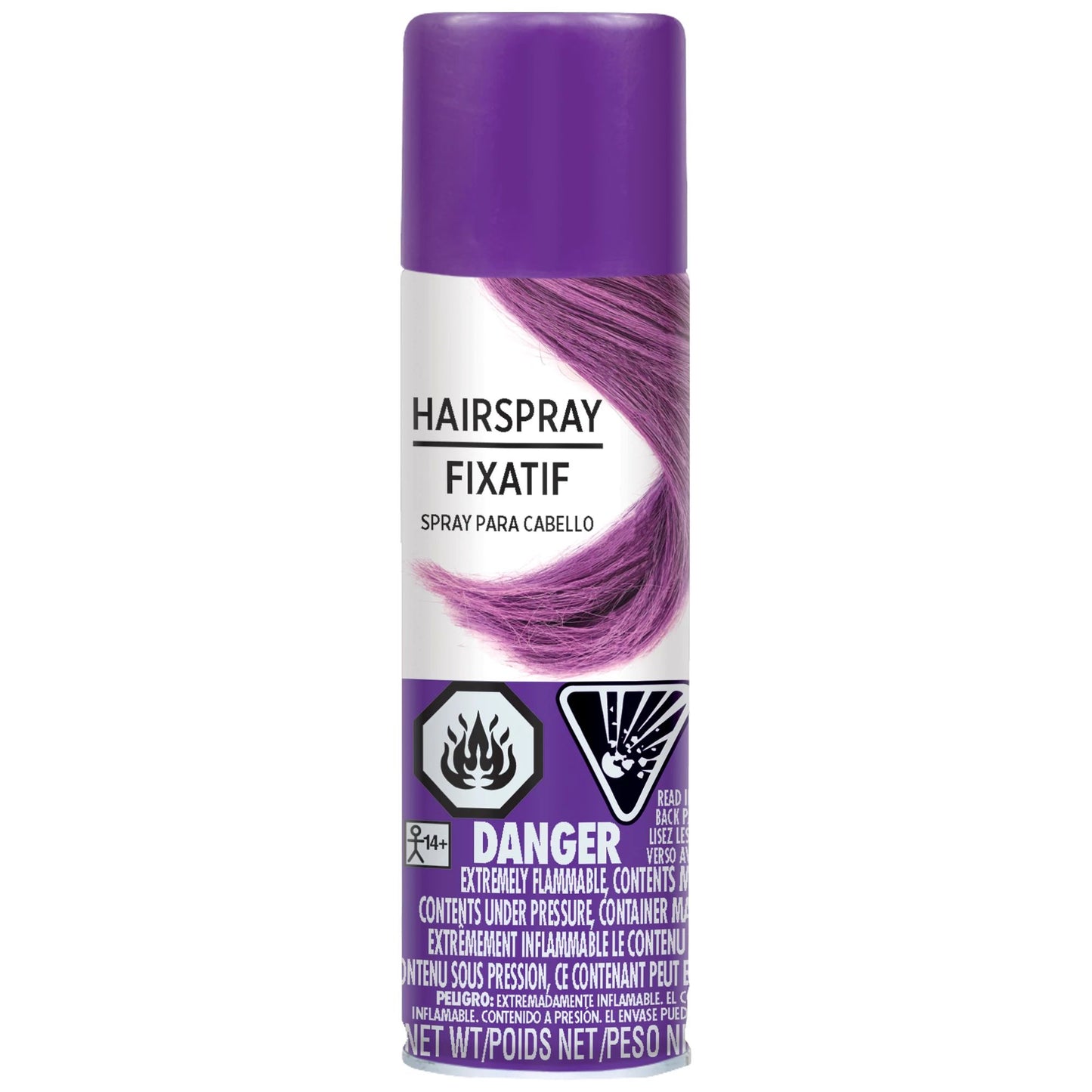 Color Hair Spray - Purple