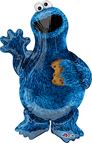 35" Mylar - Cookie Monster
