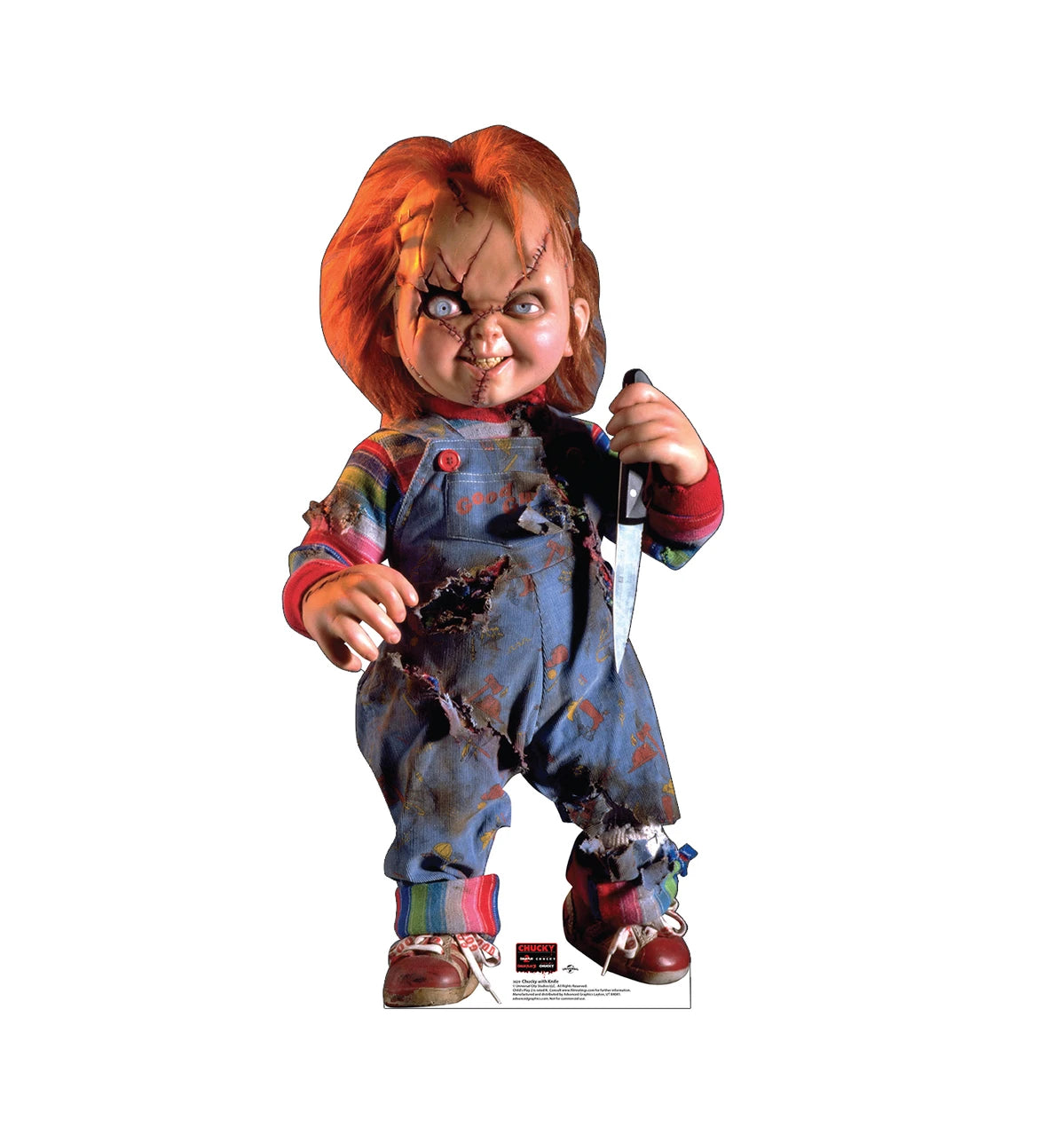 Cardboard Cutout - Chucky with Knife