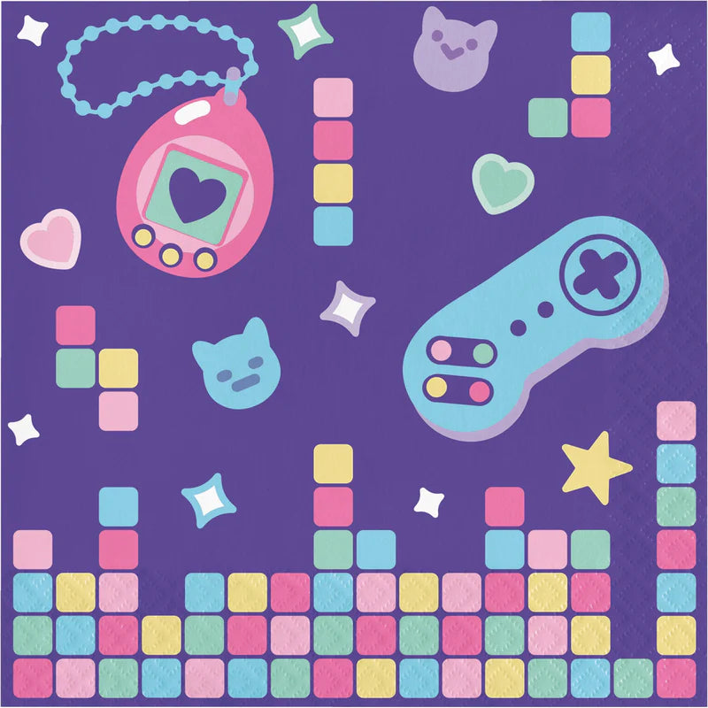 Lunch Napkins 16ct - Digital Game