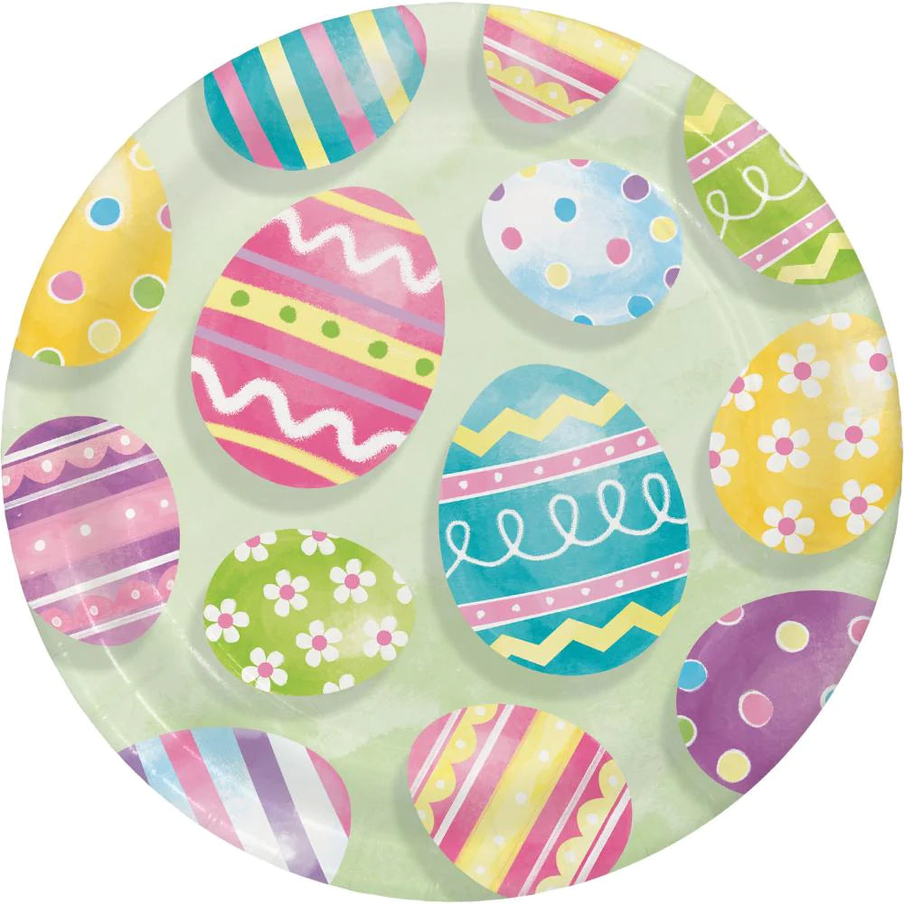 Lunch Plates - Eggciting Easter 8 ct.