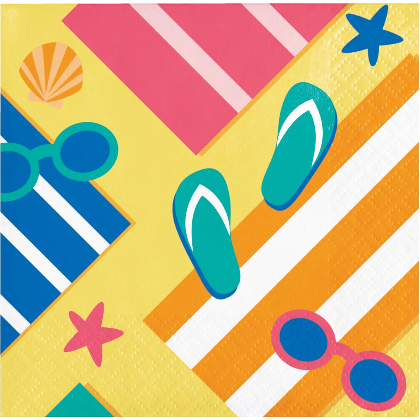 Summer Sun- Beverage Napkins 6ct