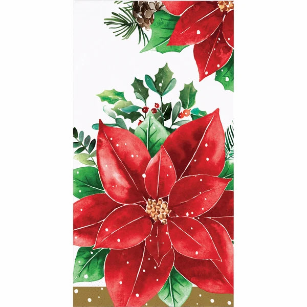 Guest Towels 16ct - Christmas Blossom