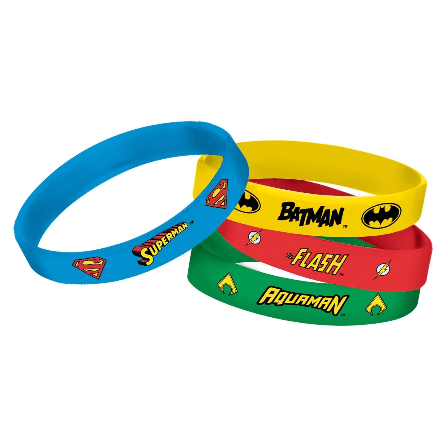 Justice League Heroes Unite™ Rubber Bracelets
