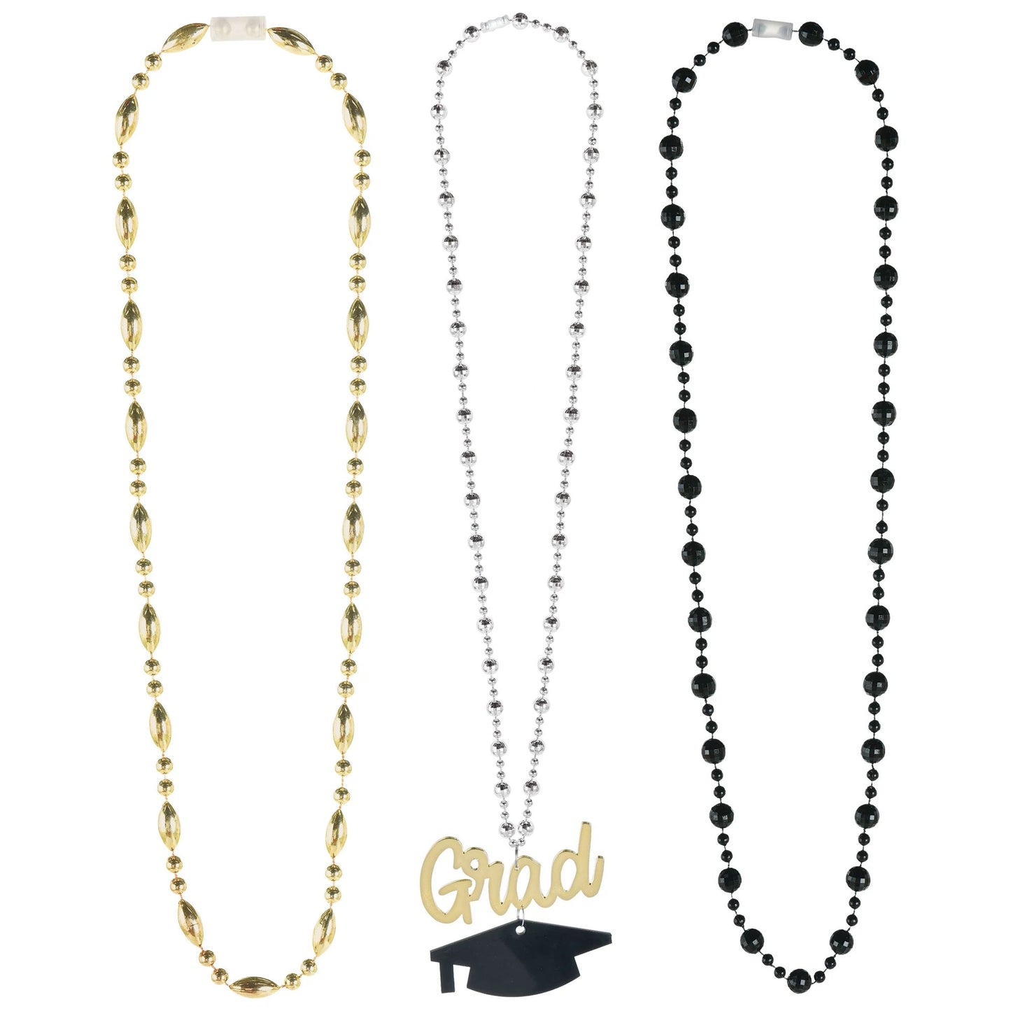 Grad Layered Beaded Necklace