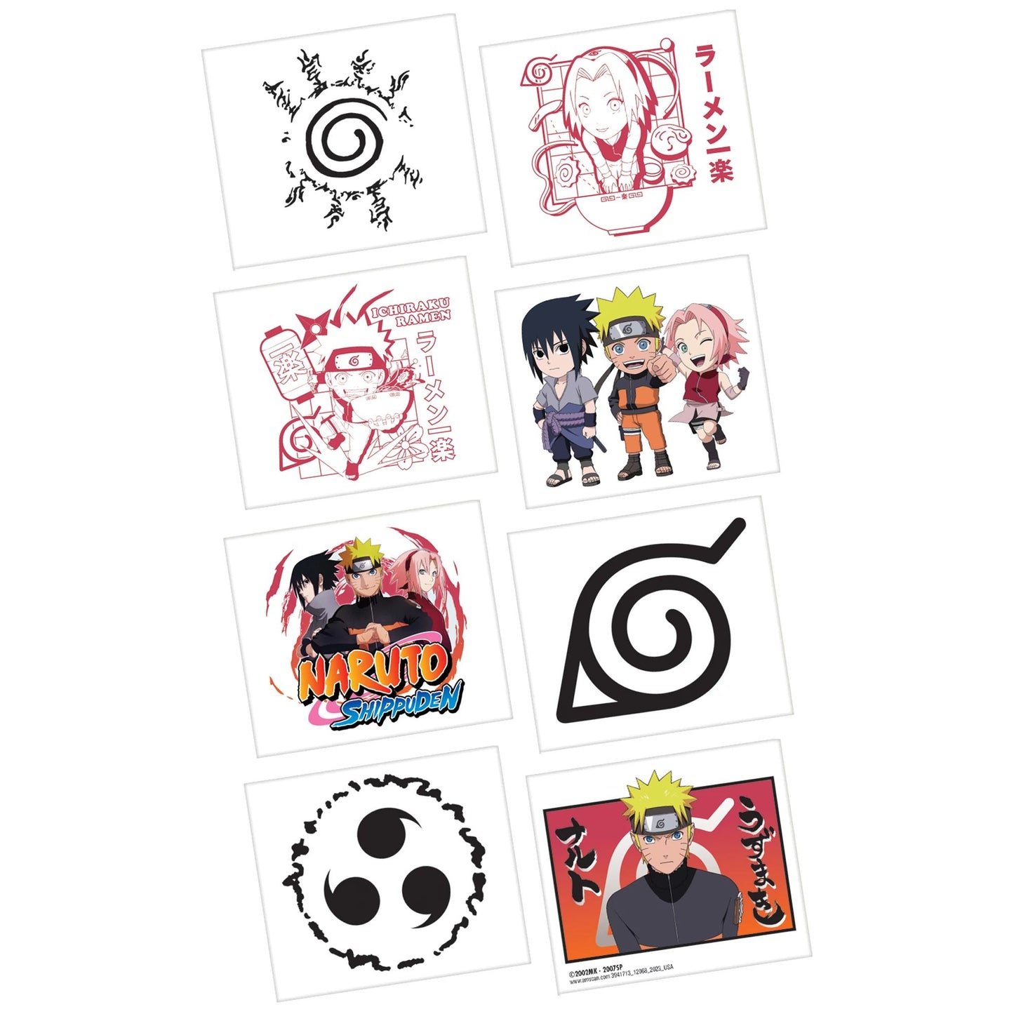 Naruto - Tattoos