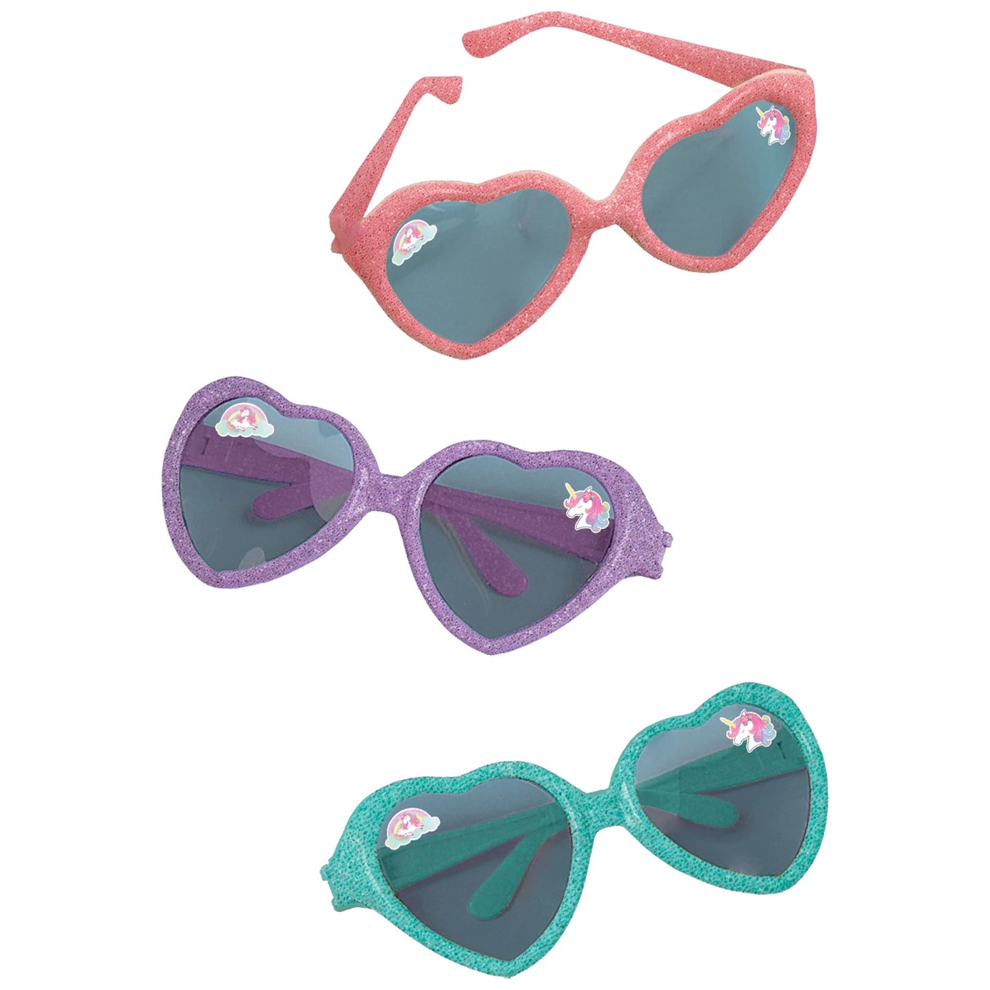 Enchanted Unicorn - Glitter Glasses 8ct
