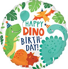17" Mylar - Dinomite Birthday