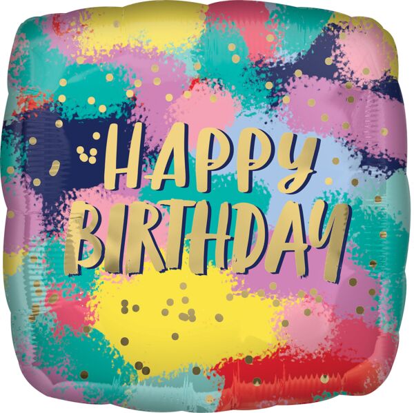 Painted Birthday Colors - 18"