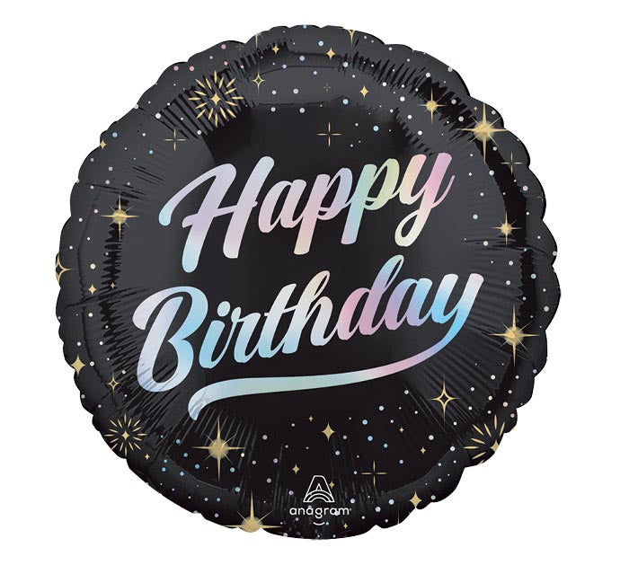 17" Mylar - Sparkling Birthday