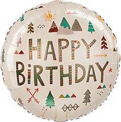 18" Mylar - Wilderness Birthday