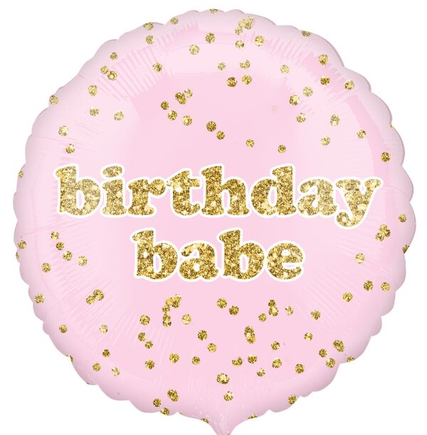 17" Mylar - Birthday Babe