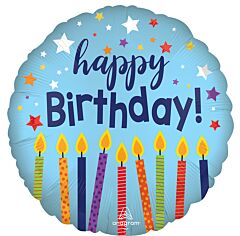 18" Mylar - Happy Birthday Celebrate
