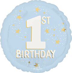 17" Mylar - Little Mister One-Derful 1st Birthday