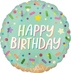 17" Mylar - Ice Cream Birthday Party