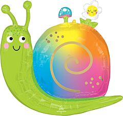 27" Mylar - Happy Snail