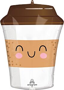 21" Supershape Mylar - Sippy Friends Coffee To Go